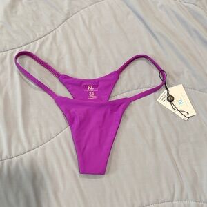 Women's Purple Swim Bottom